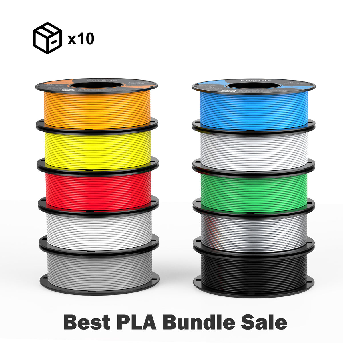 KUPE 3D  Creality PLA Filament Fluorescent Red 1Kg