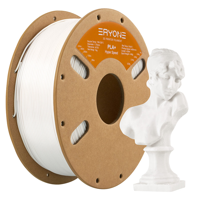ERYONE PLA+ 3D Printer Filament, Dimensional Accuracy +/- 0.05 mm 1kg (2.2LBS)/Spool, 1.75mm