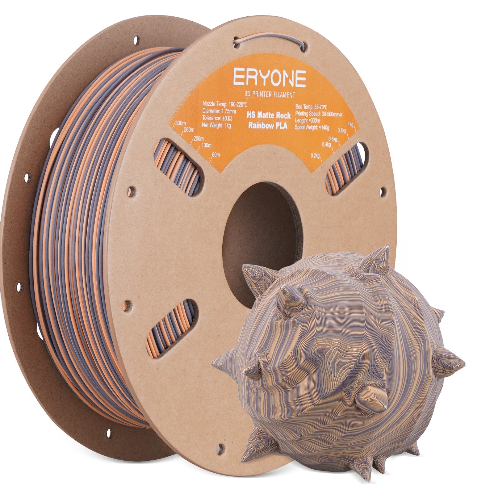 PLA  Matte High Speed Filament - 1.75mm±0.03mm (1kg)