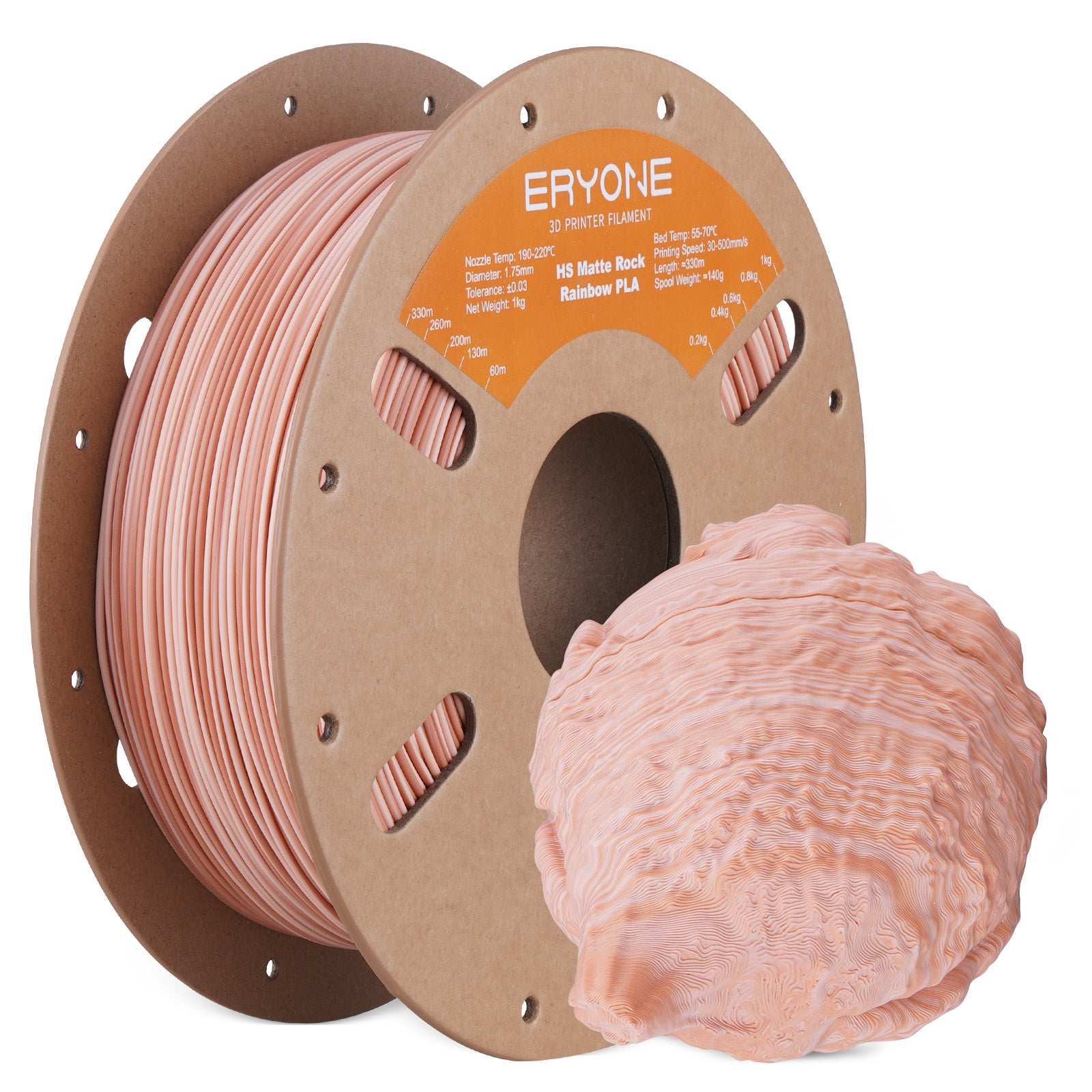 PLA  Matte High Speed Filament - 1.75mm±0.03mm (1kg)