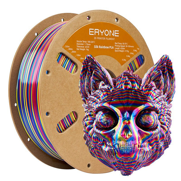 PLA Silk Triple-Color 3D Printer Filament， 1.75mm(1kg) | Eryone – eryone3d