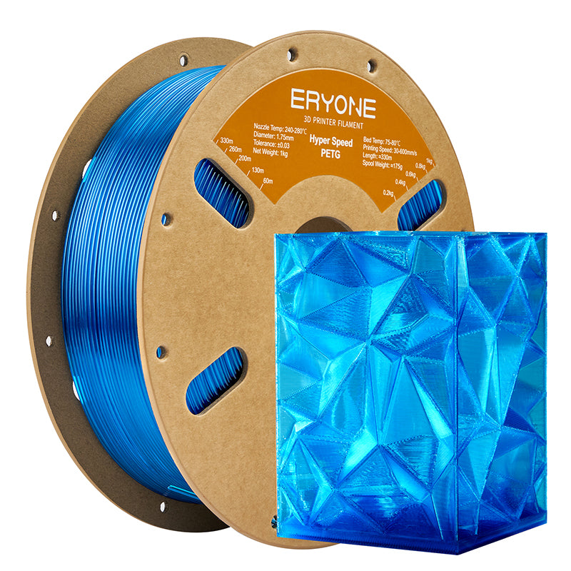 Bundle Sale- ERYONE PETG&Carbon Fiber PETG 3D Filament 1kg +FREE SHIPPING(MOQ:10 rolls,can mix color)