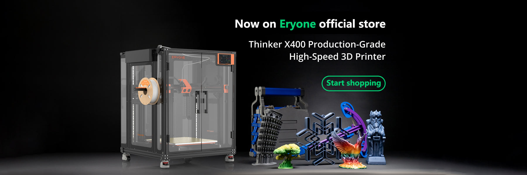 Thinker X400 Production-Grade High-Speed 3D Printer