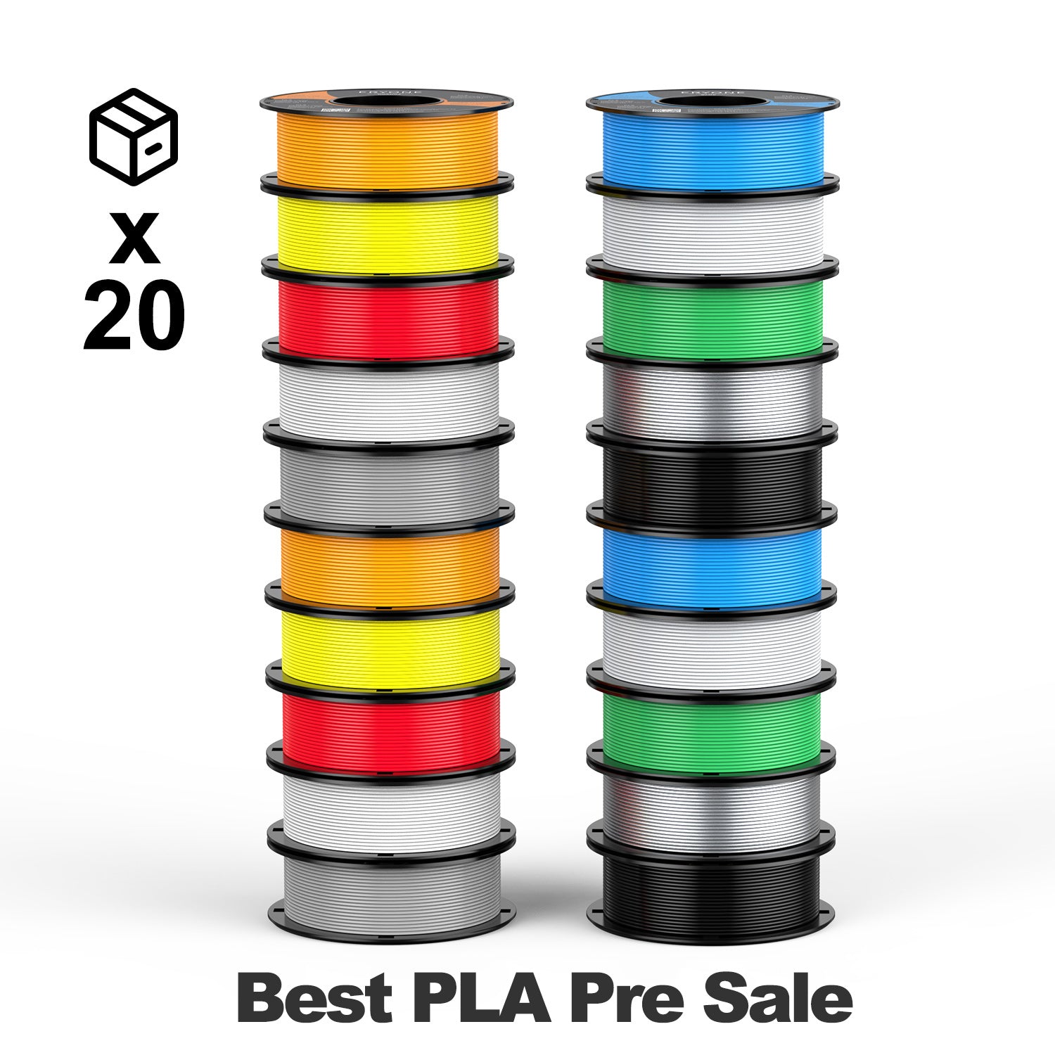 New Colors Pre-sale- ERYONE PLA+&ABS+&Matte&Silk Dual-Color&Silk Triple-Color 3D Filament 1kg +FREE SHIPPING(MOQ:20 rolls,can mix color)